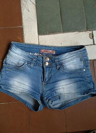 Шорты джинсовые
