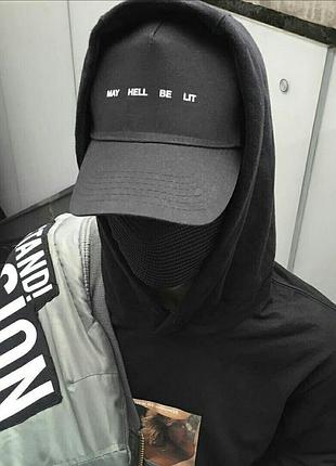 Кепка «may hell be lit»