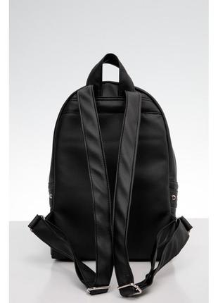 Якісний жіночий рюкзак sambag 🖤 чорний з водовідштовхуючого матеріалу8 фото