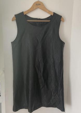 Сарафан еко шкіра