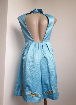 Шикарное платье хлопок mangano италия2 фото