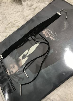 Чокер, під замш bershka