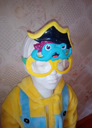 Дитячі окуляри восьминіг пірат карнавальні окуляри для дітей та дорослих розпродаж2 фото