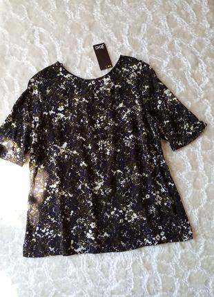 Блуза jbc (бельгия), вискоза, размер евро 40 (где-то m)