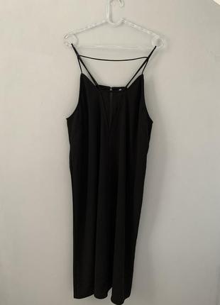 Платье чёрное большой размер h&m2 фото