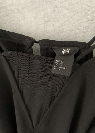 Платье чёрное большой размер h&m3 фото
