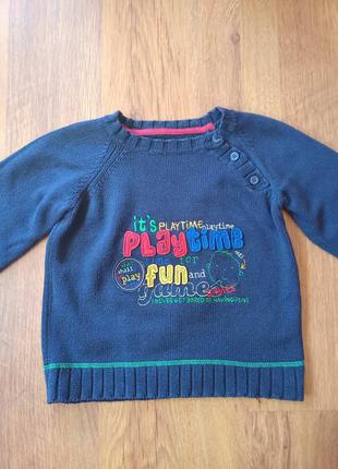 Свитер с нашивкой 4