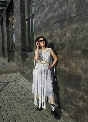 Макраме сукня