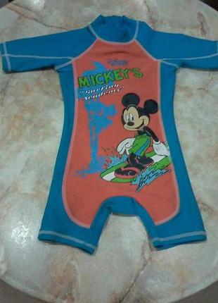 Костюм для плавання на хлопчика на вік 9-12 міс. розмір 80