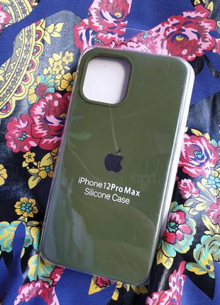 Чехол iphone 12 pro max silicone case айфон чохол