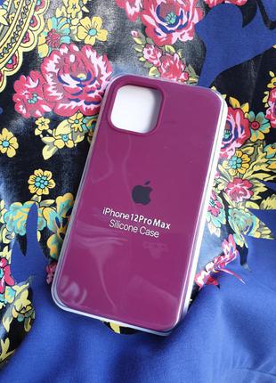 Чехол iphone 12 pro max silicone case айфон чохол