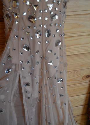 Комбінезон сукня з камінням asos5 фото