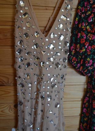 Комбінезон сукня з камінням asos8 фото