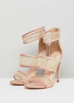 Босоножки public desire с сеточкой!