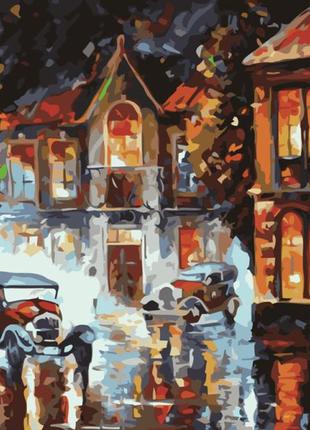 Картина за номерами лавка чудес в старому місті