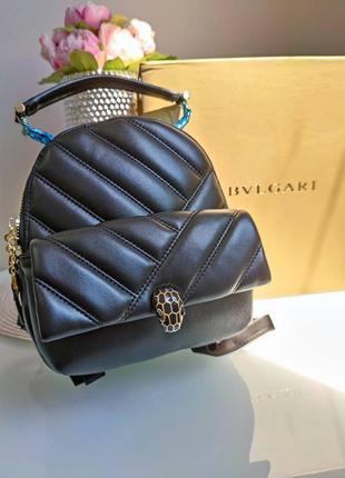 Рюкзак в стилі bvlgari