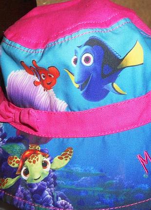 Яркая пляжная панамка nemo на 3 - 6 лет.
