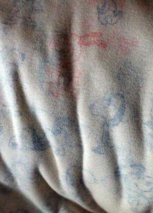 Ткань хлопковая рибана snoopy3 фото