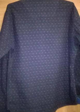 Комбинированная мужская рубашка nujenmens. туречестве3 фото