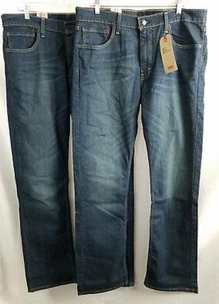 Levi's 527 slim bootcut mens jeans blue sizes: 312 фото