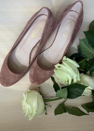 Новые туфли пудра розовый