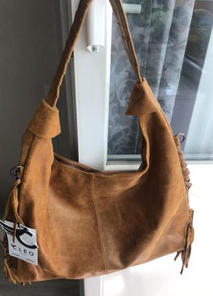 Кожаная сумка (италия) совершенно новая!