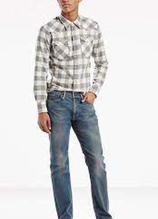 505™ regular fit men's jeans w31 l341 фото