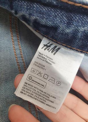 Чоловічі джинсові шорти h&m 7