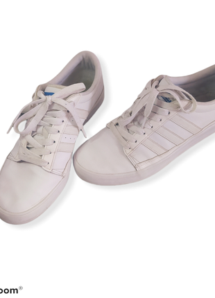 Кожаные кеды adidas designed in oregon,  шкіряні кеди устілка 28.5 см