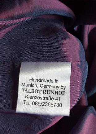 Talbot runhof  дизайнерское коктейльное платье s-m6 фото