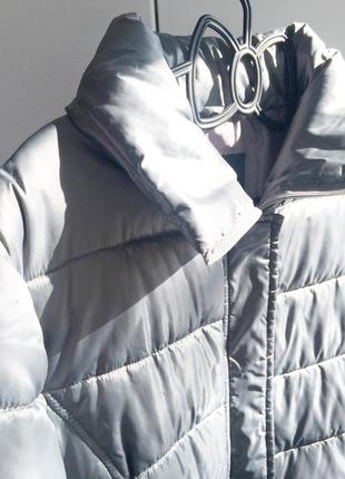 Новая фирменная итальянская серая курточка. осень- зима. распродажа3 фото