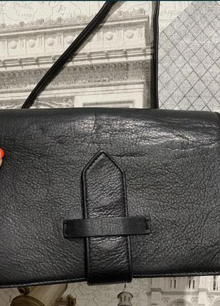 Шкіряна сумка крос-боді від & other stories