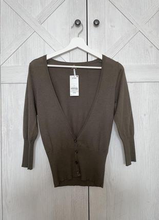 Кардиган з вовною джемпер кофточка кофта next вовняний