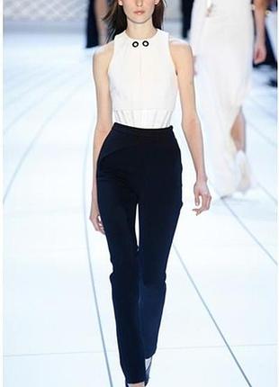 Брюки з високою посадкою yes miss, шерсть, італія, с-м