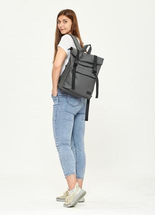 Жіночий стильний рюкзак rolltot для навчання, мега зручний/ стильний4 фото