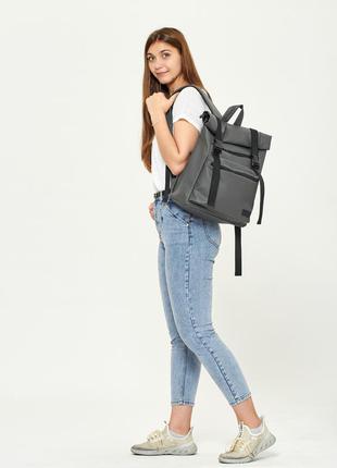 Жіночий стильний рюкзак rolltot для навчання, мега зручний/ стильний3 фото