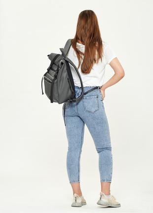 Жіночий стильний рюкзак rolltot для навчання, мега зручний/ стильний5 фото