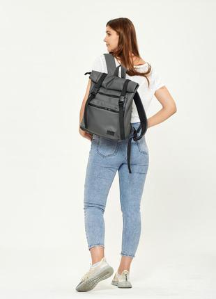 Жіночий стильний рюкзак rolltot для навчання, мега зручний/ стильний8 фото