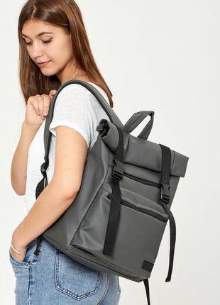 Жіночий стильний рюкзак rolltot для навчання, мега зручний/ стильний9 фото
