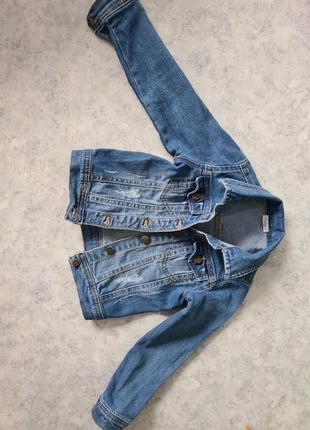 Дитяча джинсова курточка