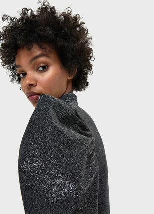 Боди с объемными рукавами .