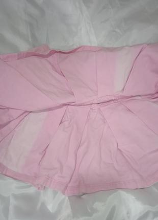 Джинсовая юбка, теннисная юбка, тениска4 фото