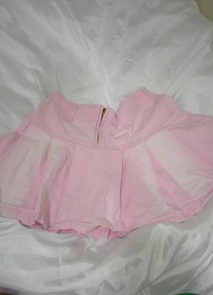 Джинсовая юбка, теннисная юбка, тениска3 фото