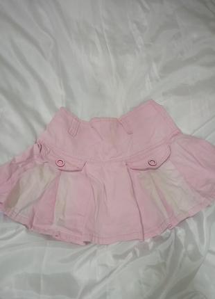 Джинсовая юбка, теннисная юбка, тениска2 фото