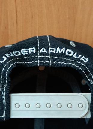 Черная кепка-бейсболка under armour6 фото