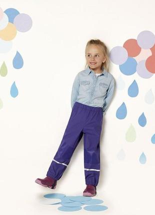 Новый набор детский дождевик куртка штаны lupilu 86-92 на 1 -2 года5 фото