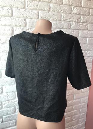 Шикарная блуза 👚 «эко» кожа5 фото