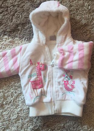 Тепленький детский комтюмчик 3-9 мес.