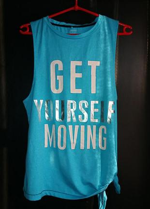 Топ модный blue work р.10