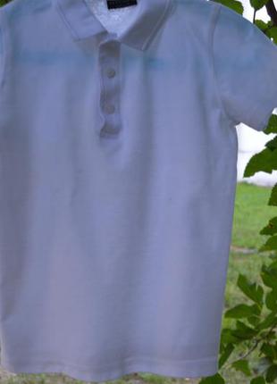 Школьная трикотажная рубашка (шведка) 5-6 лет рост 110-116 см1 фото